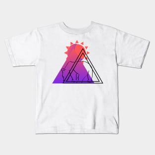 Sunset Bear Kids T-Shirt